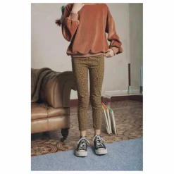 New Marlot Paris Legging Léopard Mikky | Camel
