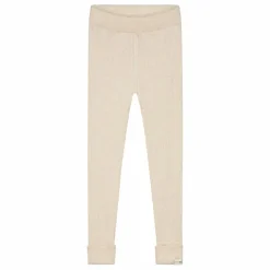 Yuki Legging Maille Coton Bio | Beige Hot