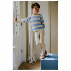 Yuki Legging Maille Coton Bio | Beige Hot