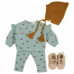 Sale Búho Legging Naïf Coton Bio | Vert Cèdre