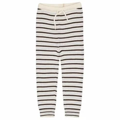 Copenhagen Colors Legging Rayures Laine Mérinos | Marron Clearance