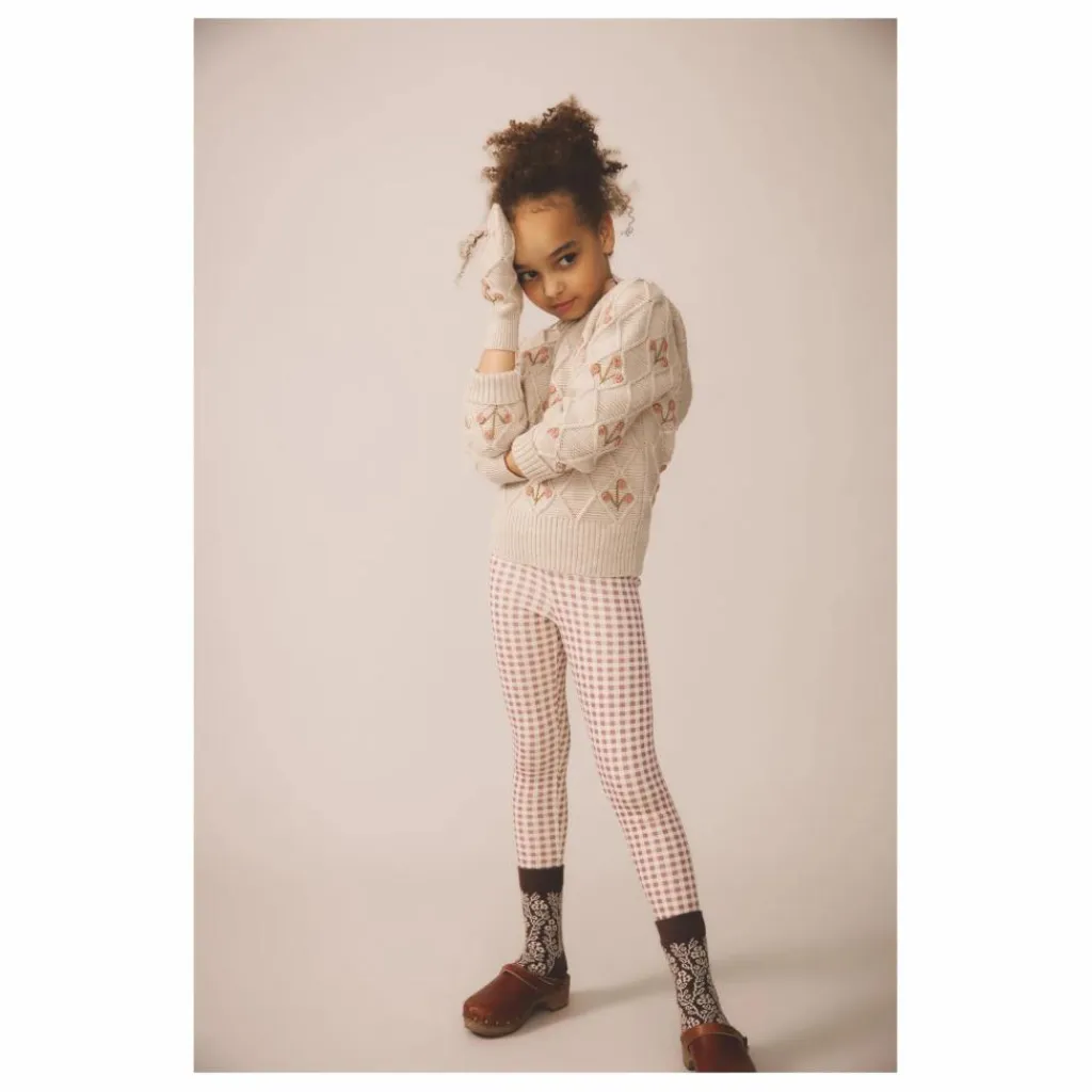 Enfant Soor Ploom Legging Stretch Vichy Coton Bio |