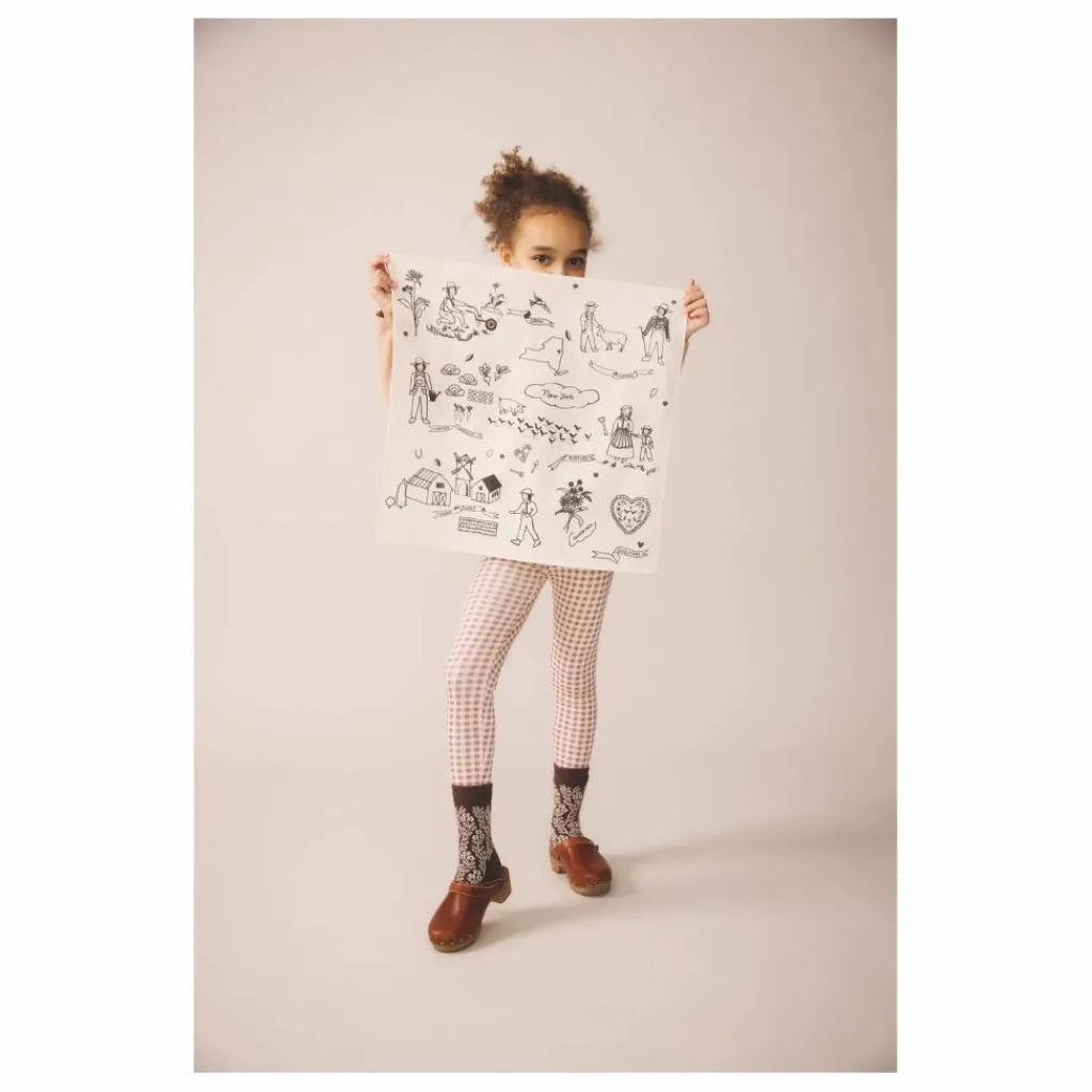 Enfant Soor Ploom Legging Stretch Vichy Coton Bio |