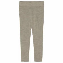 FUB Legging Uni Laine de Mérinos | Beige chiné Sale