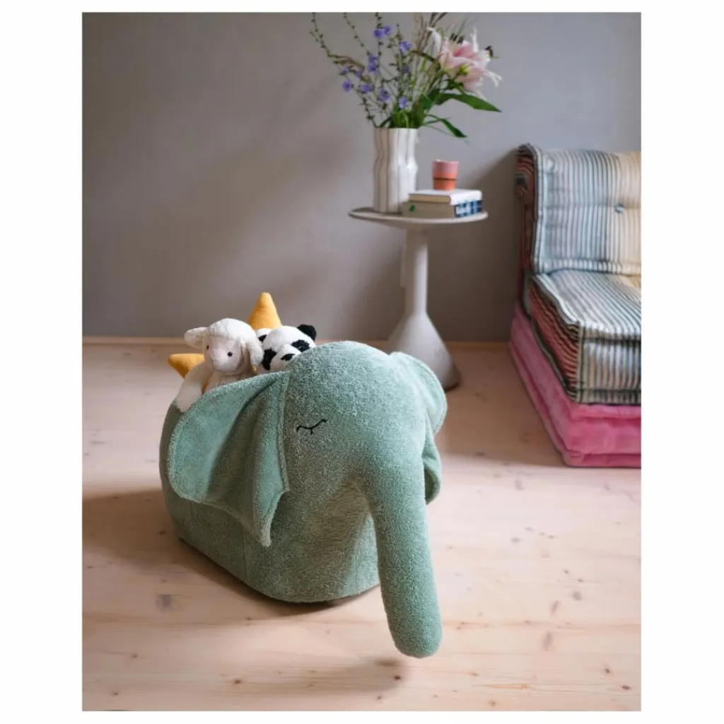 Bada & Bou Jouets D'Éveil|L'Eléphant à roulette Bou |