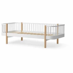 Enfant Oliver Furniture Lits, Matelas Enfant|Lit banquette Wood 90x200 cm en chêne