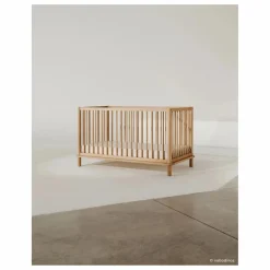 Best Nobodinoz Lit bébé évolutif 70x140 Latitude et extension lit junior | Chêne