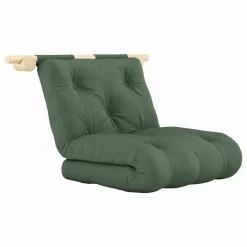 Clearance Karup Design Lit d'appoint Hooked 75x200 cm | Vert olive