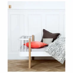 Oliver Furniture Lit Wood 90x200 cm en chêne Naturel Discount