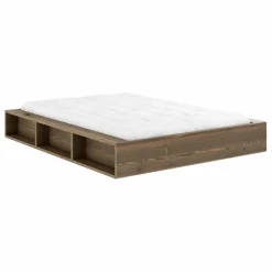 Karup Design Lit Ziggy avec rangements | Bois foncé Clearance