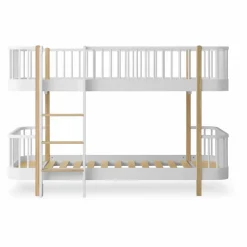 Enfant Oliver Furniture Lits, Matelas Enfant|Lits superposés mi-haut Wood original |