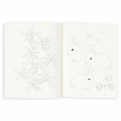 Konges Sløjd Livre de coloriage et crayons de couleurs Mizumi | Ecru New