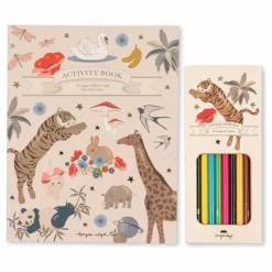 Konges Sløjd Loisirs Créatifs|Livre de coloriage et crayons de couleurs