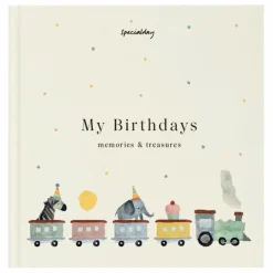Specialday Premiers Souvenirs|Cadeau De Naissance|Livre de souvenirs My Birthdays - EN |