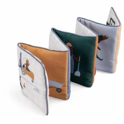 Sebra Livre doudou Builders Multicolore