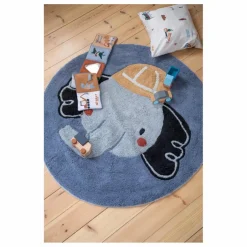 Sebra Livre doudou Builders Multicolore