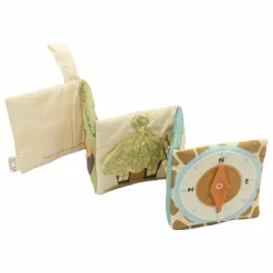 Fabelab Doudous, Peluches|Doudous Et Peluches|Livre en tissu - Safari