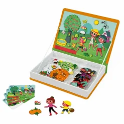 Janod Livre magnétique 4 saisons Magnéti'book - 115 magnets