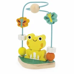 Janod Jouets D'Éveil|Jouets D'Éveil|Looping Grenouille Tropik