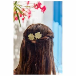 Enfant Tartine et Chocolat Lot 2 Barettes Hibiscus Paillettes |