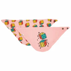 Bobo Choses Lot 2 Bavoirs Dés Gaze de Coton Bio |