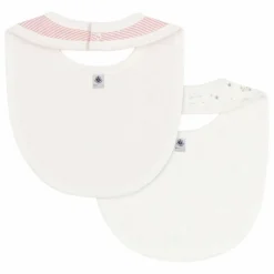 Petit Bateau Bavoirs|Bavoirs, Langes|Lot 2 Bavoirs Fleuris |