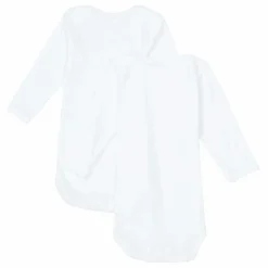 Petit Bateau Premières Tenues|Pyjamas Et Bodies|Lot 2 Bodies Coton Bio |