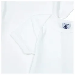 Outlet Petit Bateau Lot 2 Bodies Coton Bio | Blanc