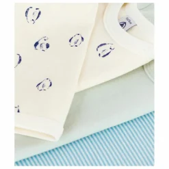 Petit Bateau Lot 3 Bodies Oiseaux | Bleu Online