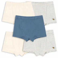 Enfant Konges Sløjd Nuit, Sous-Vêtements|Lot 5 Boxers Citron Coton Bio |