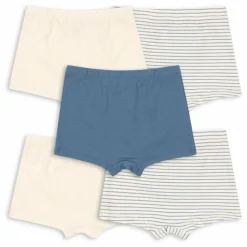 Enfant Konges Sløjd Nuit, Sous-Vêtements|Lot 5 Boxers Citron Coton Bio |