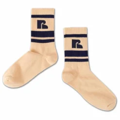 Repose AMS Lot 3 Chaussettes Logo | Beige Hot