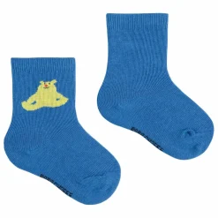 Bobo Choses Lot 2 Chaussettes Ours Fibres Recyclées | Bleu