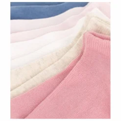 Enfant Petit Bateau Nuit, Sous-Vêtements|Pyjamas, Sous-Vêtements|Lot 5 Chaussettes Point Jersey |