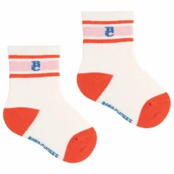 Bobo Choses Lot 2 Chaussettes Tournesol Fibres Recyclées | Rouge New