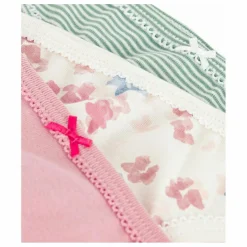 Petit Bateau Lot 3 Culottes Fleuries | Blanc Discount