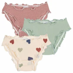 Enfant Petit Bateau Nuit, Sous-Vêtements|Lot 3 Culottes Froufrou |