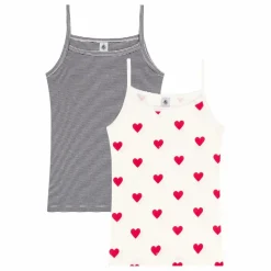 Petit Bateau Lot 2 Débardeurs - Collection Femme | Ecru Best