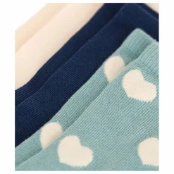 Enfant Petit Bateau Nuit, Sous-Vêtements|Nuit, Sous-Vêtements|Lot 3 Paires Chaussettes Cœurs |