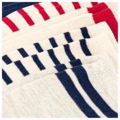 Petit Bateau Lot 5 Paires de Chaussettes Rayées | Ecru Best