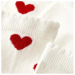 Enfant Petit Bateau Lot 2 Paires de Chaussettes Cœur |