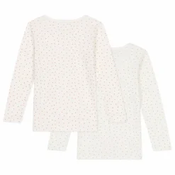 Enfant Petit Bateau Blouses, T-Shirts|Lot 2 T-shirts Cœurs |