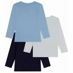 Enfant Petit Bateau T-Shirts, Chemises|Lot 3 T-shirts Unis Coton Bio |