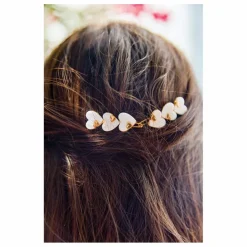 Enfant Tartine et Chocolat Lot de 2 Barettes Cœurs |