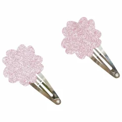 Enfant Tartine et Chocolat Accessoires De Mode|Lot de 2 Barettes Hibiscus Paillettes |