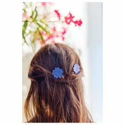 Enfant Tartine et Chocolat Accessoires De Mode|Lot de 2 Barettes Hibiscus Paillettes |