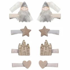 Enfant Mimi & Lula Accessoires De Mode|Lot de 8 Barettes Princesse |