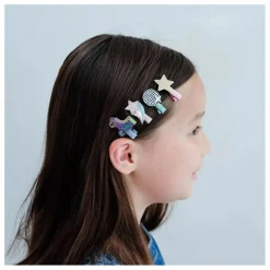 Mimi & Lula Lot de 8 Barrettes Disco Diva | Doré Clearance