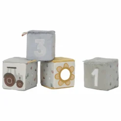 Online Little Dutch Lot de 4 cubes doux - Little Farm Multicolore