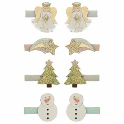 Enfant Mimi & Lula Lot de 8 Mini Barrettes Angel |